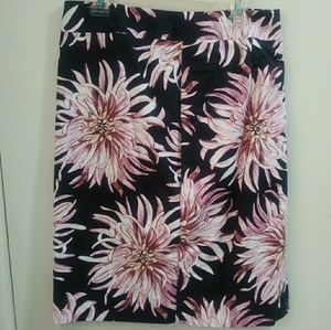 Floral business skirt